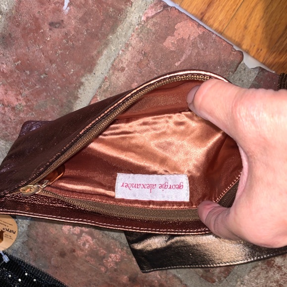 Georgie Alexander Leather Wristlet Clutch - Picture 4 of 6